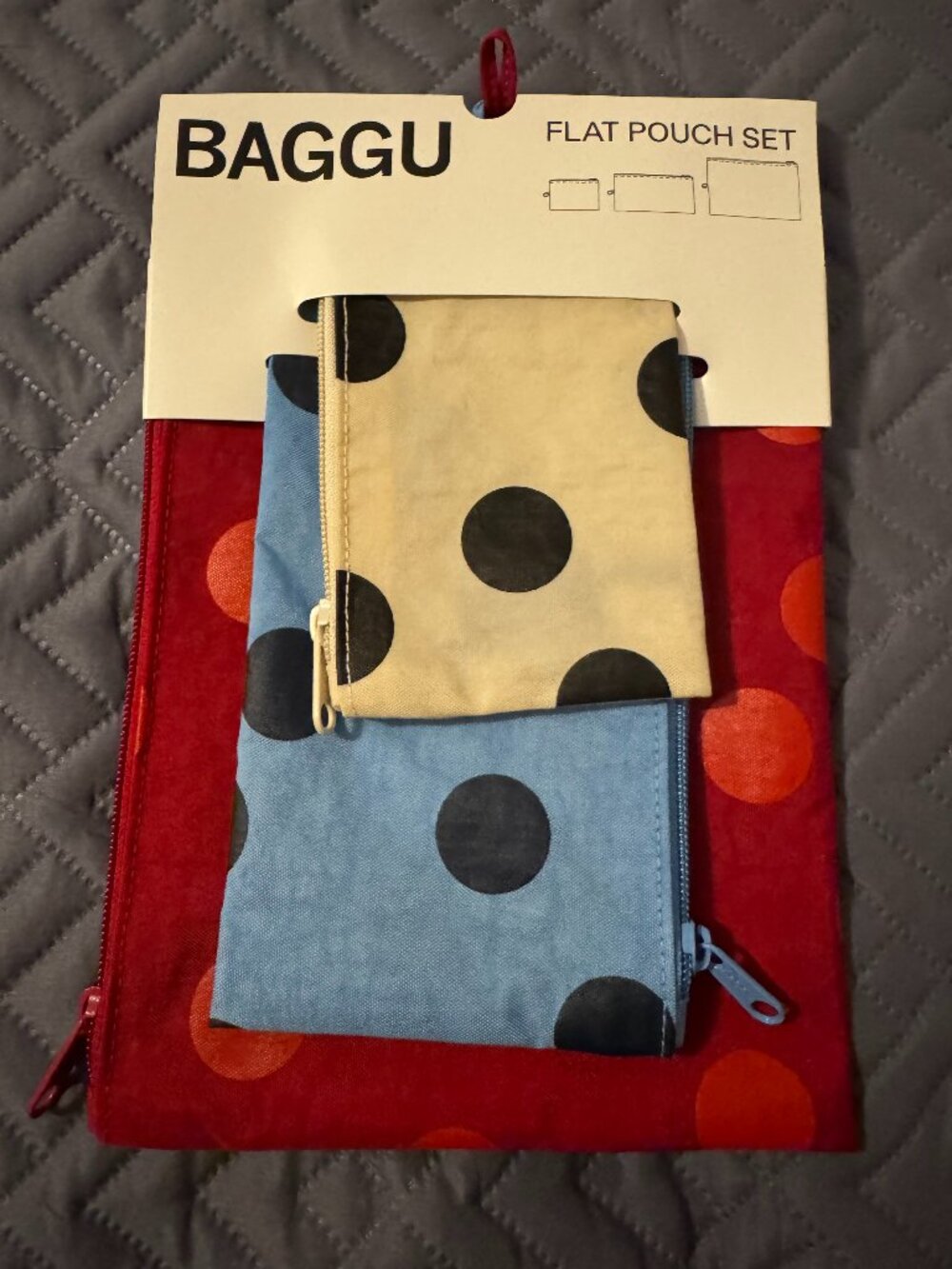 Baggu Flat Pouch Set